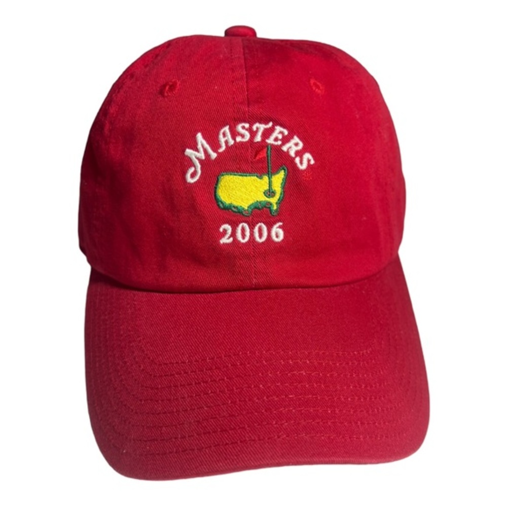Masters 2006 American Needle Cap 100% Cotton Red